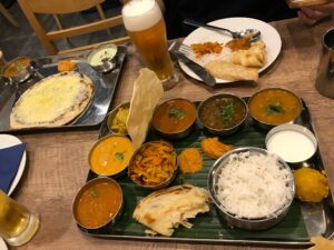 南インド料理 nandhini(ナンディニ)虎ノ門店の料理